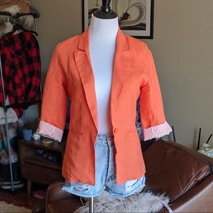 Orange Blazer